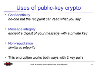 Comprehensive Overview of User Authentication Principles and Methods | PPT
