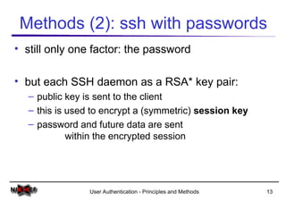 Comprehensive Overview of User Authentication Principles and Methods | PPT