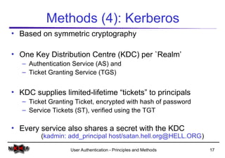 Comprehensive Overview of User Authentication Principles and Methods | PPT