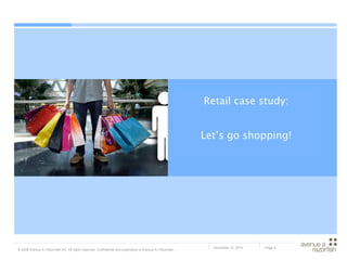 Retail case study: Let’s go shopping! 