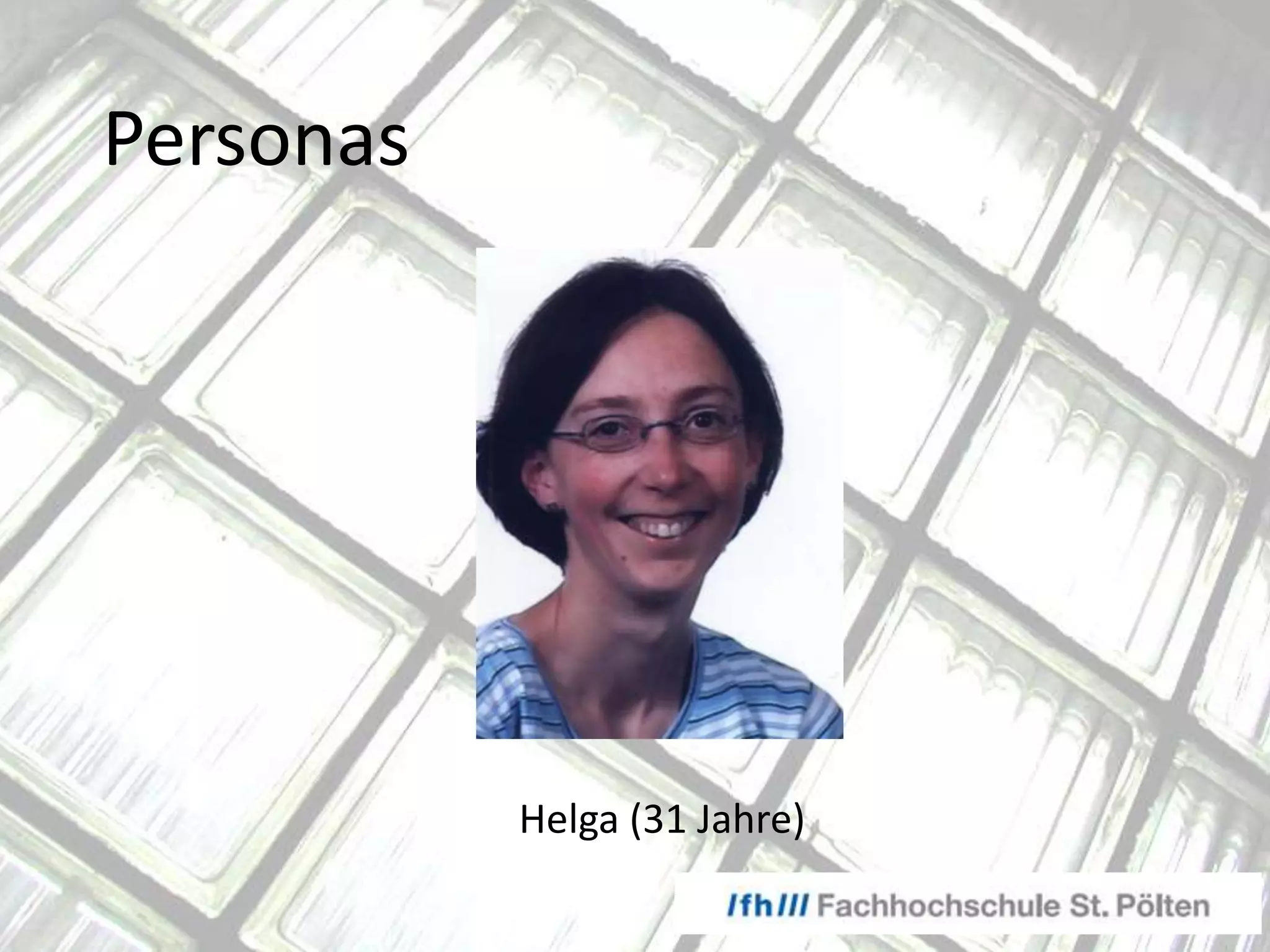 User centered design - Personas