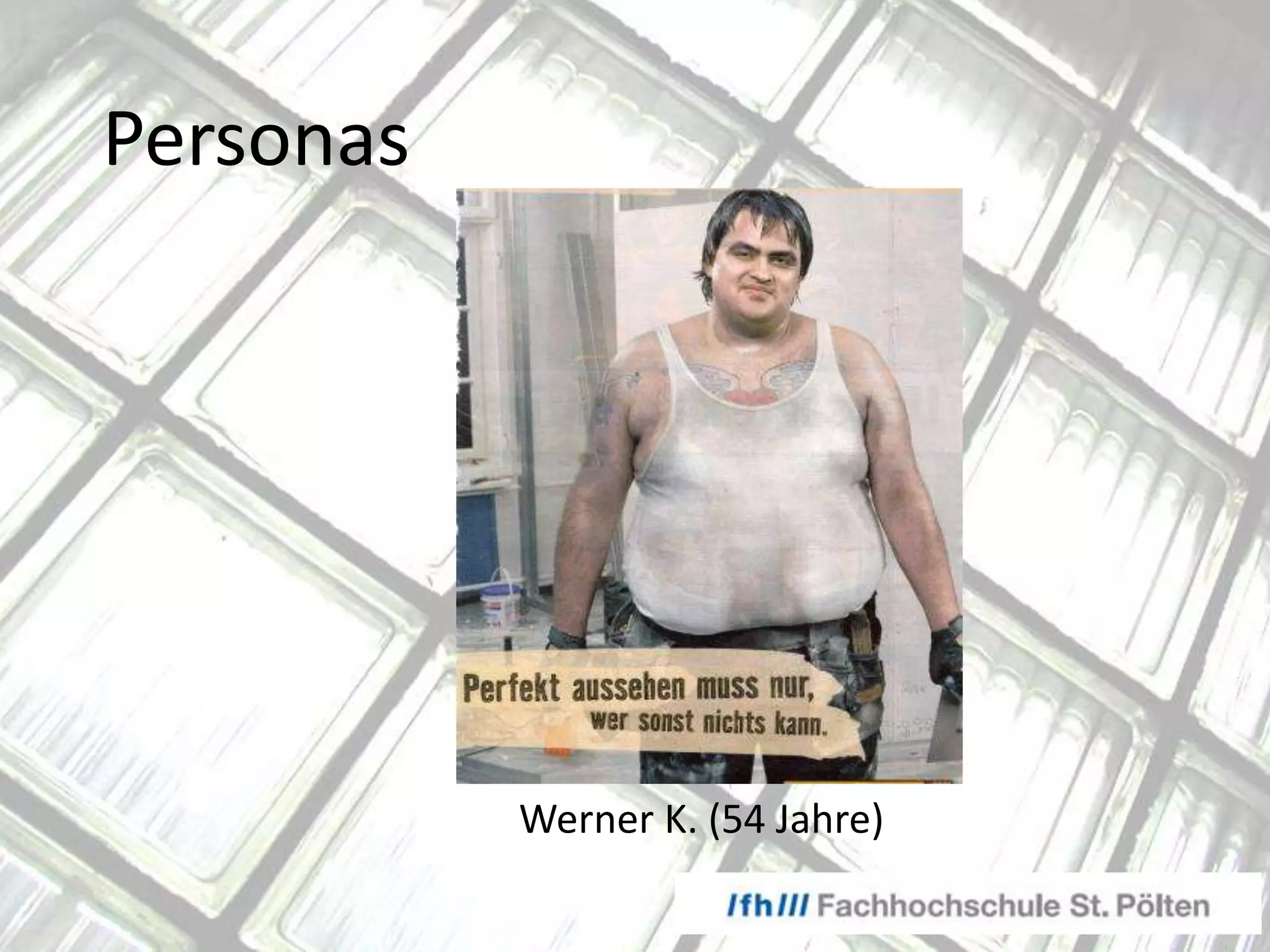 User centered design - Personas