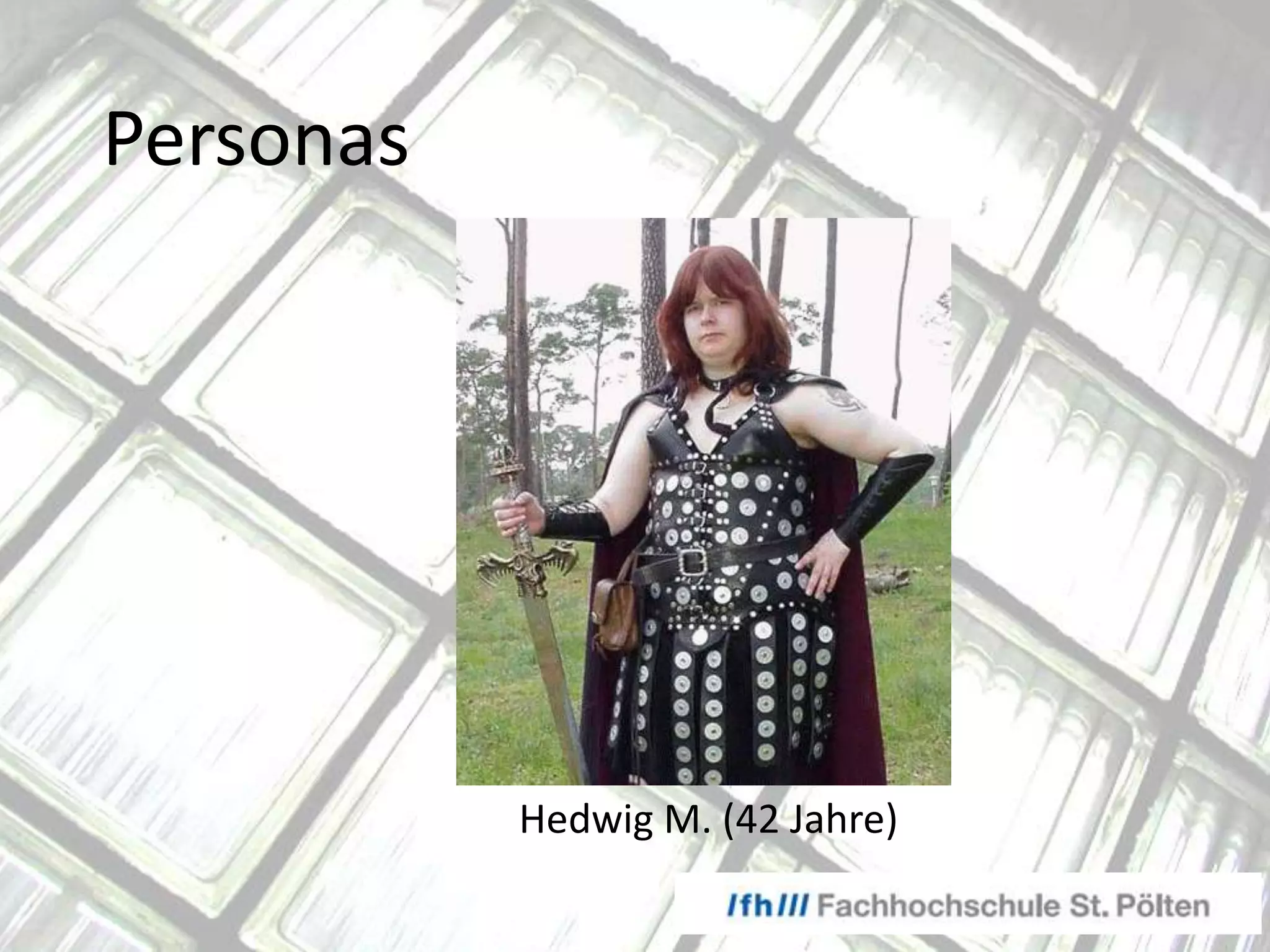 User centered design - Personas