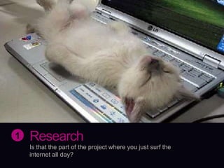 Research1Is that the part of the project where you just surf the internet all day?