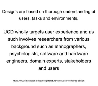 User Centred Design | PPT