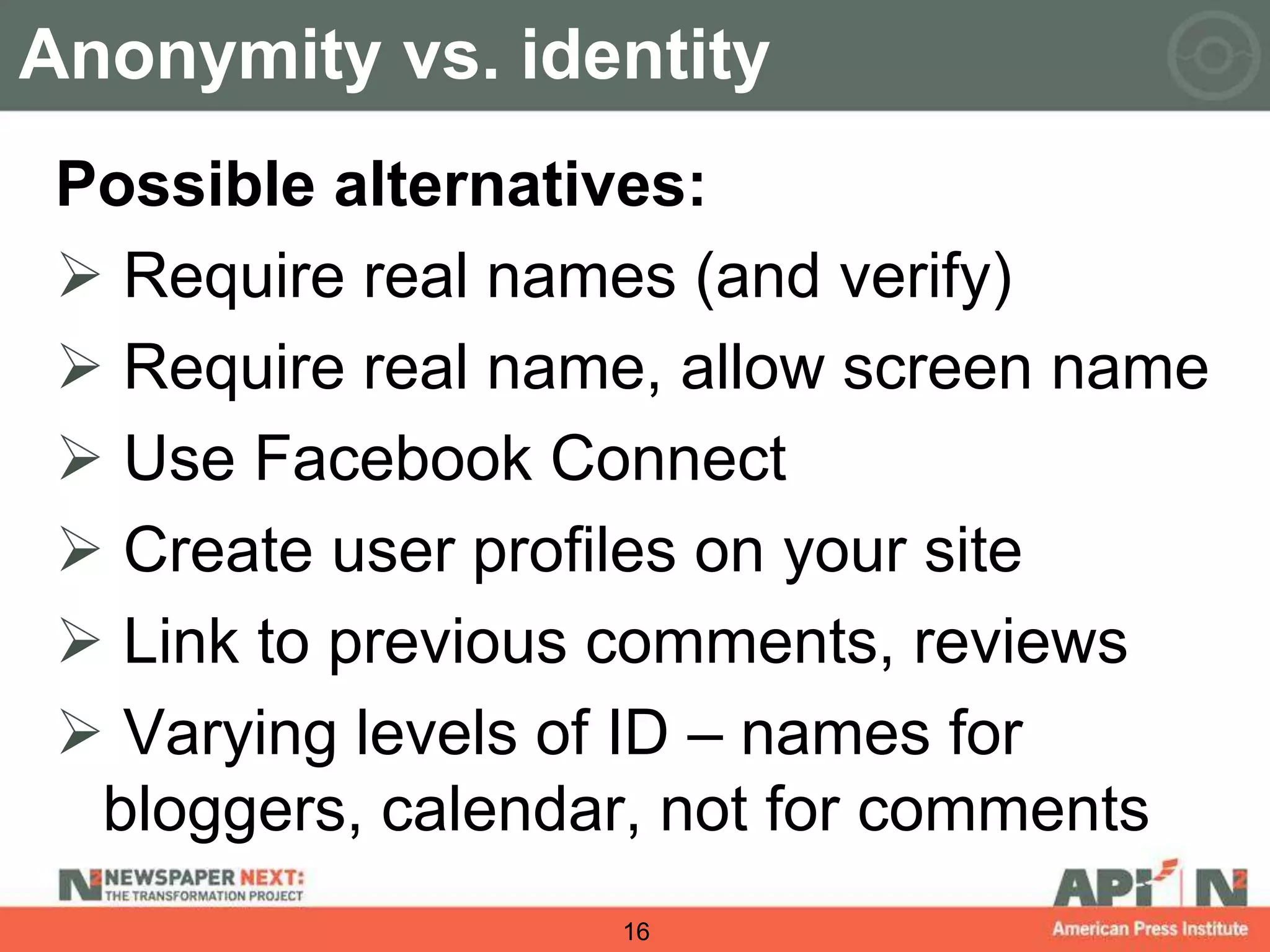 User Content Webinar