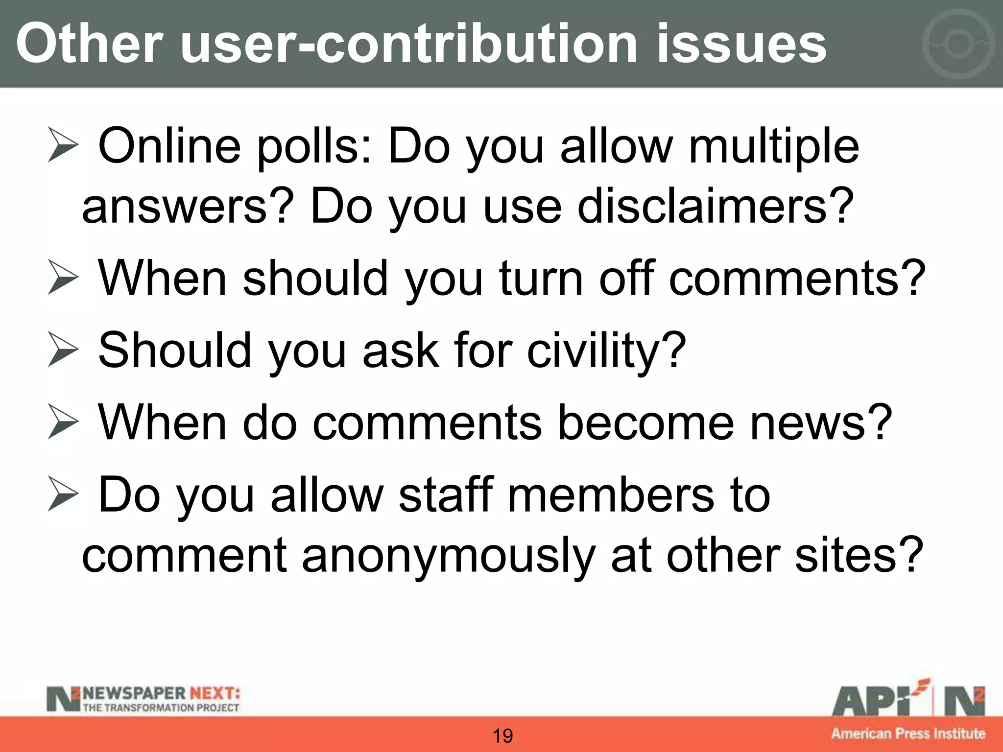 User Content Webinar