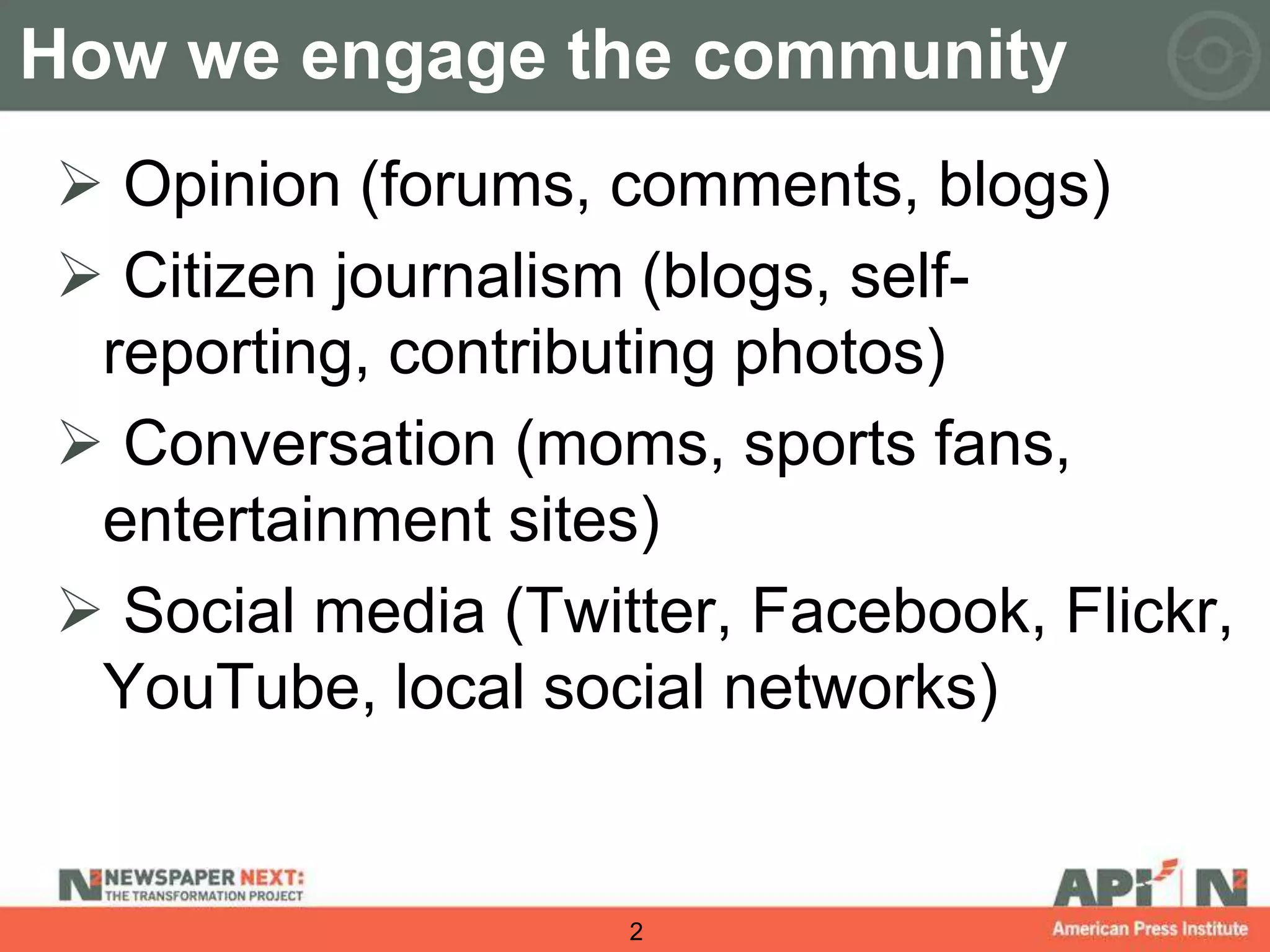 User Content Webinar