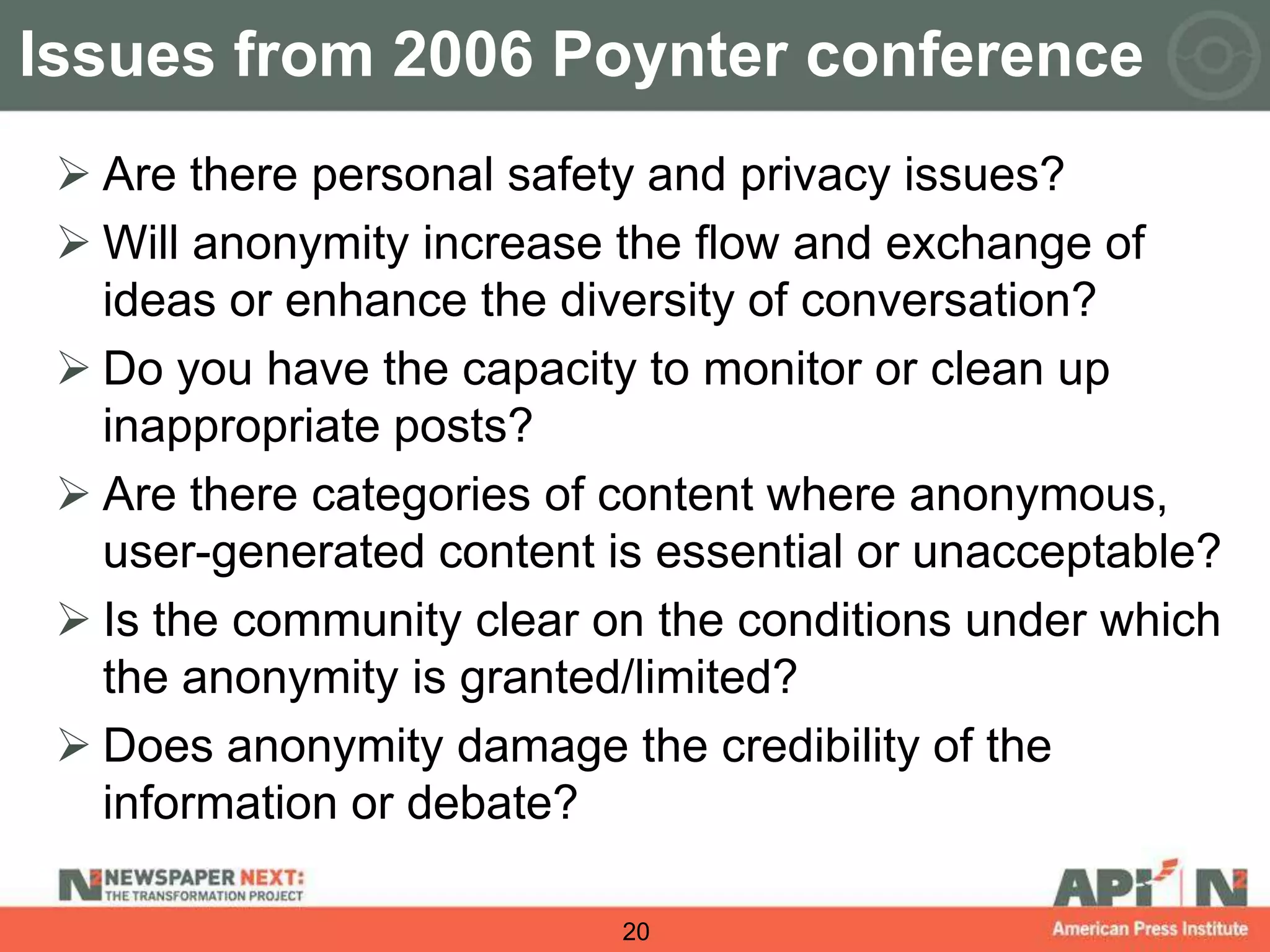 User Content Webinar