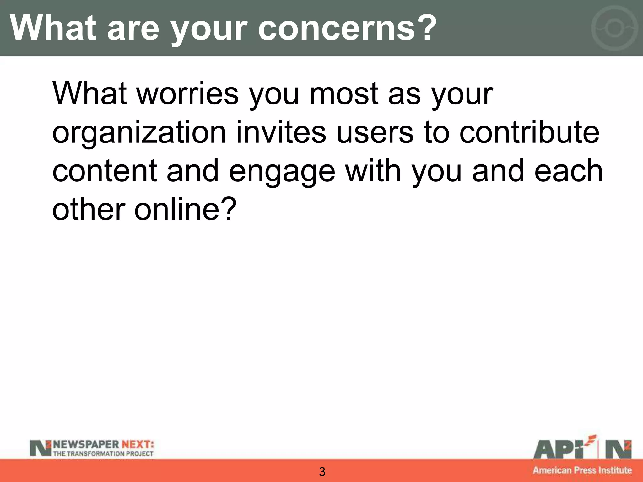 User Content Webinar