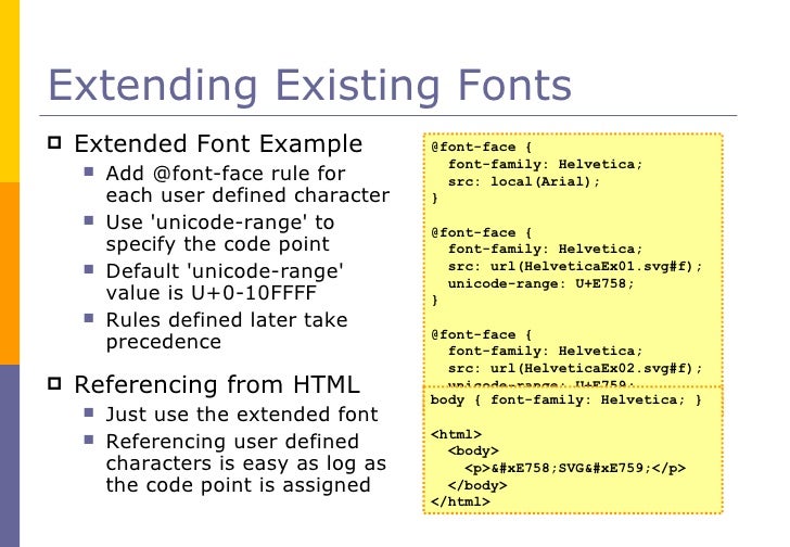 Download User Defined Characters And Svg Fonts