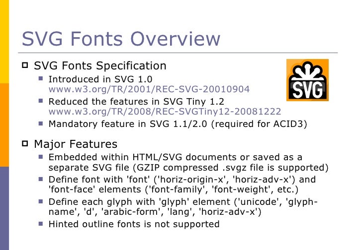 Download User Defined Characters And Svg Fonts