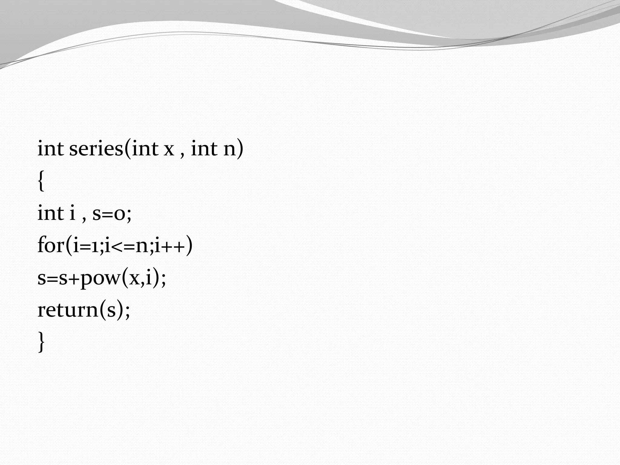 User defined functions in C | PPTX