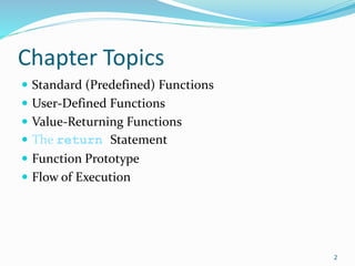 User defined functions.1 | PPT