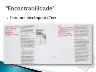  Estrutura hierárquica (Cor)
 