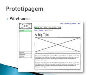  Wireframes
 