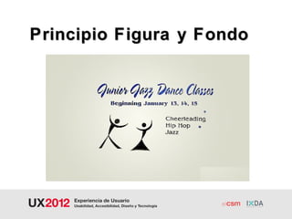 Principio Figura y Fondo
 