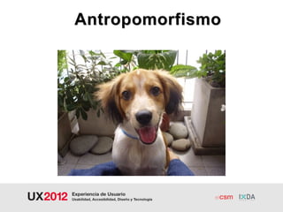 Antropomorfismo
 