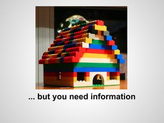 ... but you need information
 