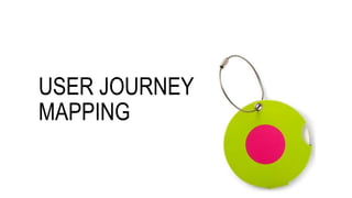 USER JOURNEY
MAPPING
 