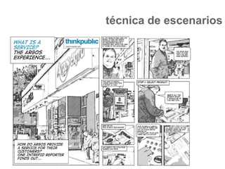 técnica de escenarios
 