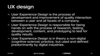 User experience design | PDF