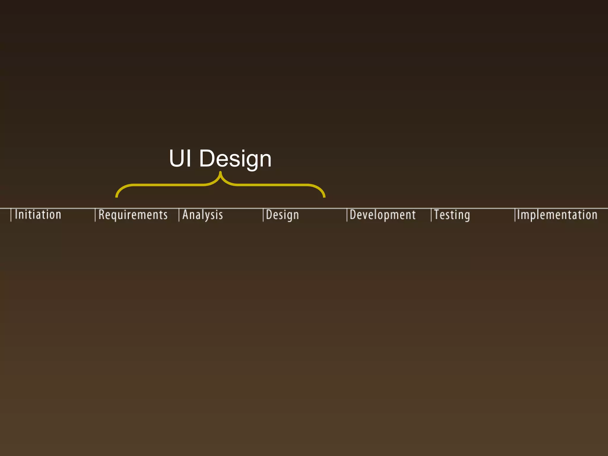 UI Design
 