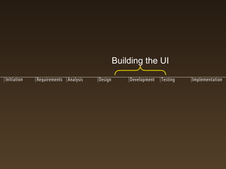 Building the UI
 