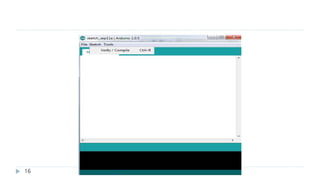 Destructing user experience of software | Arduino GUI | PPT