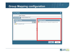 Group Mapping configuration

 