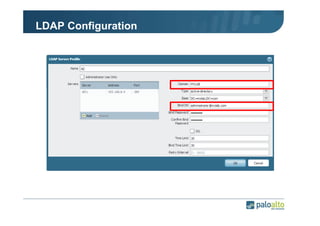 LDAP Configuration

 
