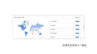 台灣全世界第⼗十⼀一瘋狂
 