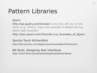 Think of RIA as a PlayCast of charactersPositioning, relationshipsMovements, transitionsSet design31