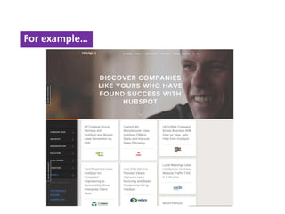 For example…For example…
 