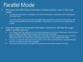 Where Attunity Connector for Oracle FitsWherever there is a need for extracting or loading large volumes of Oracle data!