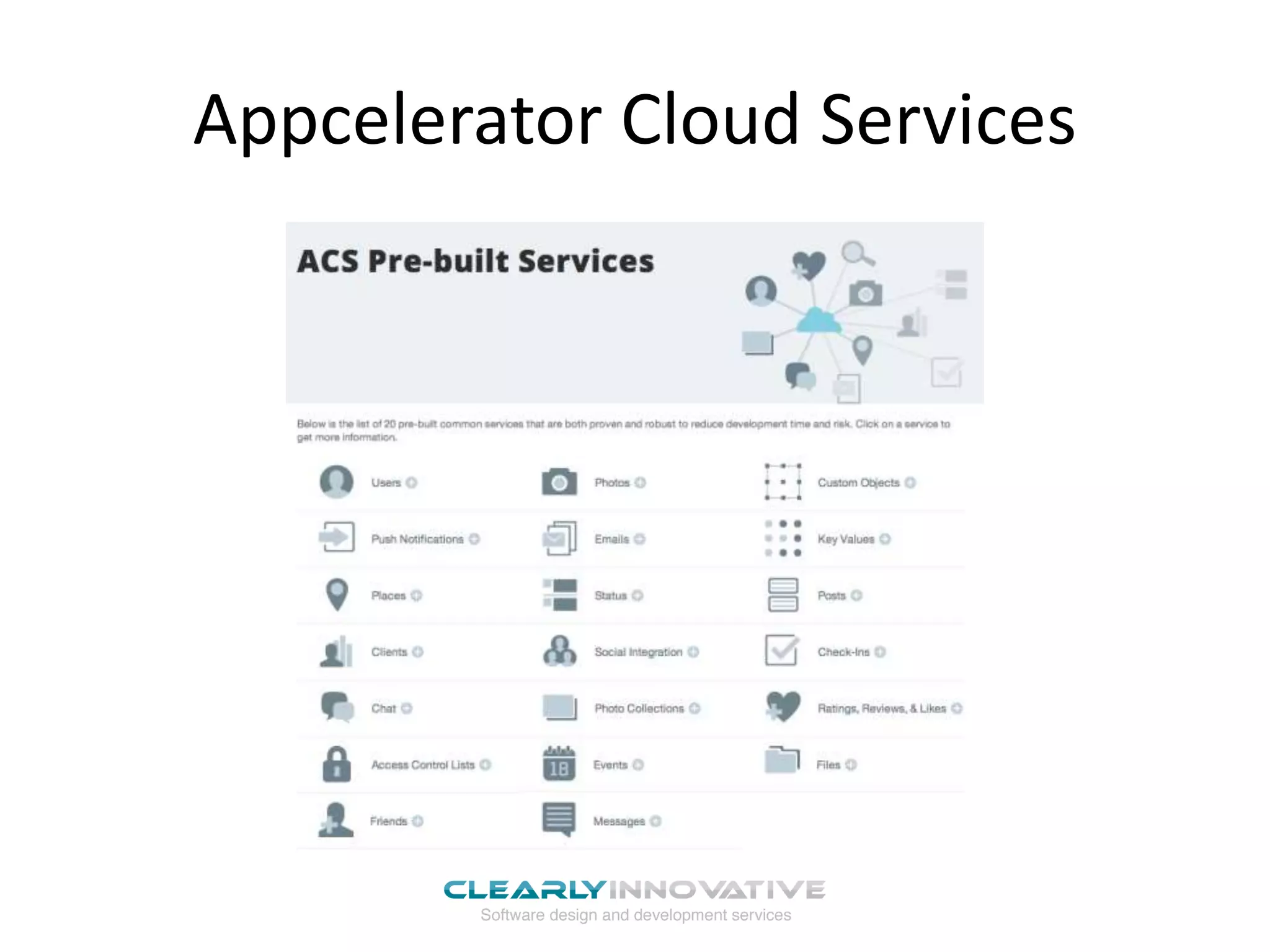 Appcelerator Cloud Services
 