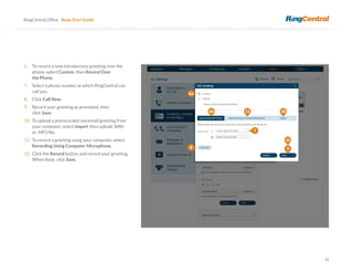 Ring Central User guide | PDF