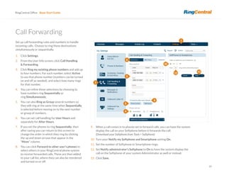 Ring Central User guide | PDF
