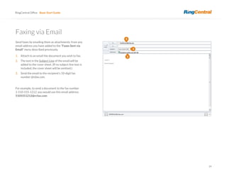 Ring Central User guide | PDF