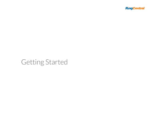 Ring Central User guide | PDF