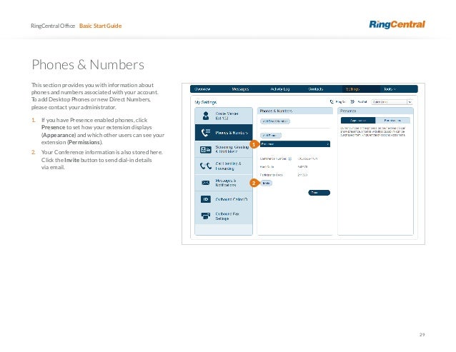 Ring Central User Guide