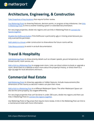 User guide edit a space | PDF