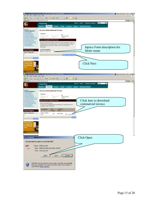 User Guide UPS Shipping (PT. UPS Cardig International)