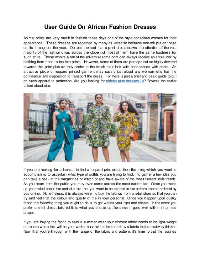 animal print african dresses