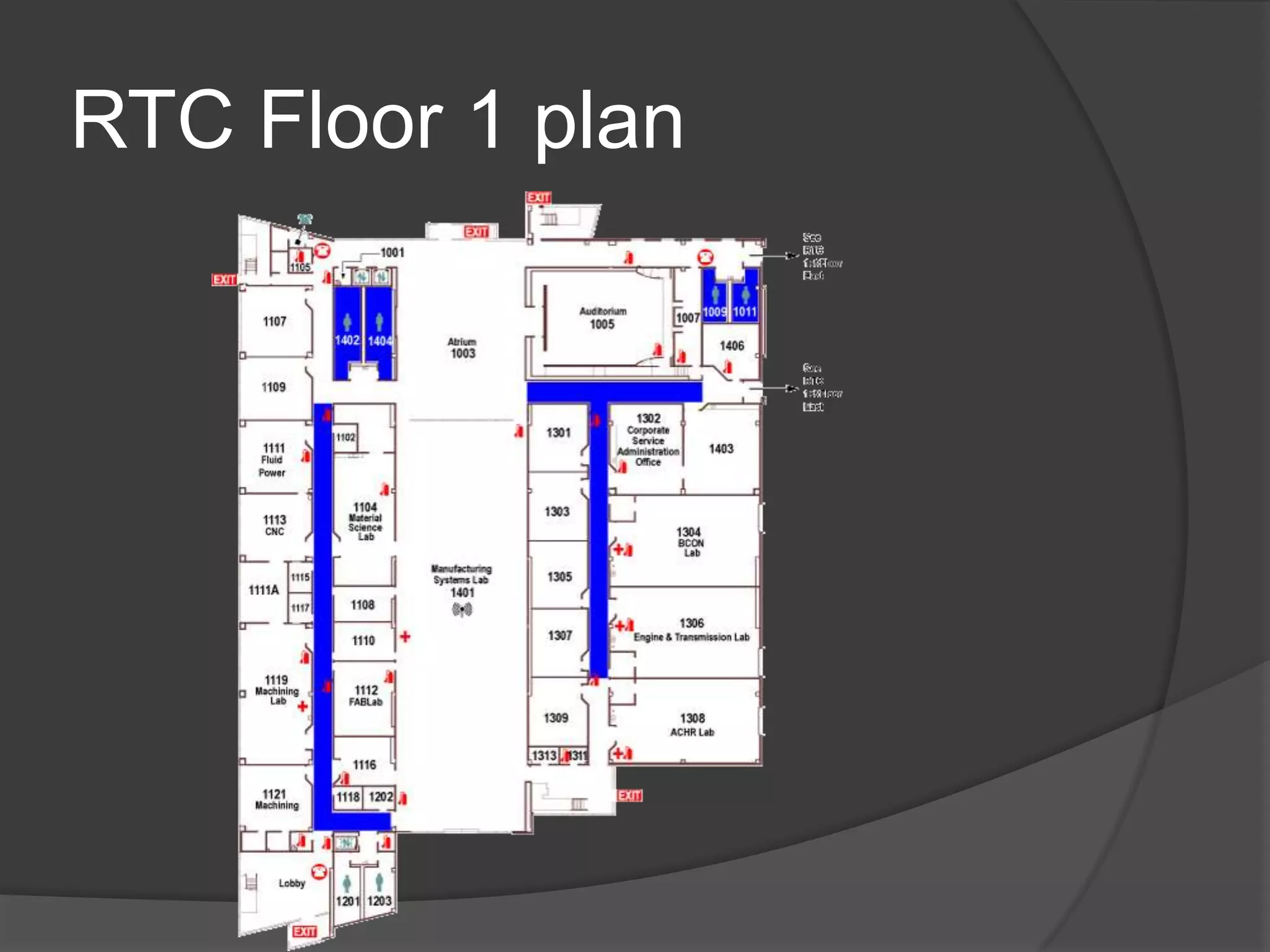 RTC Floor 1 plan
 