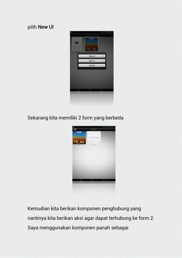 User guide ui ux mokup untuk desain user interface ...