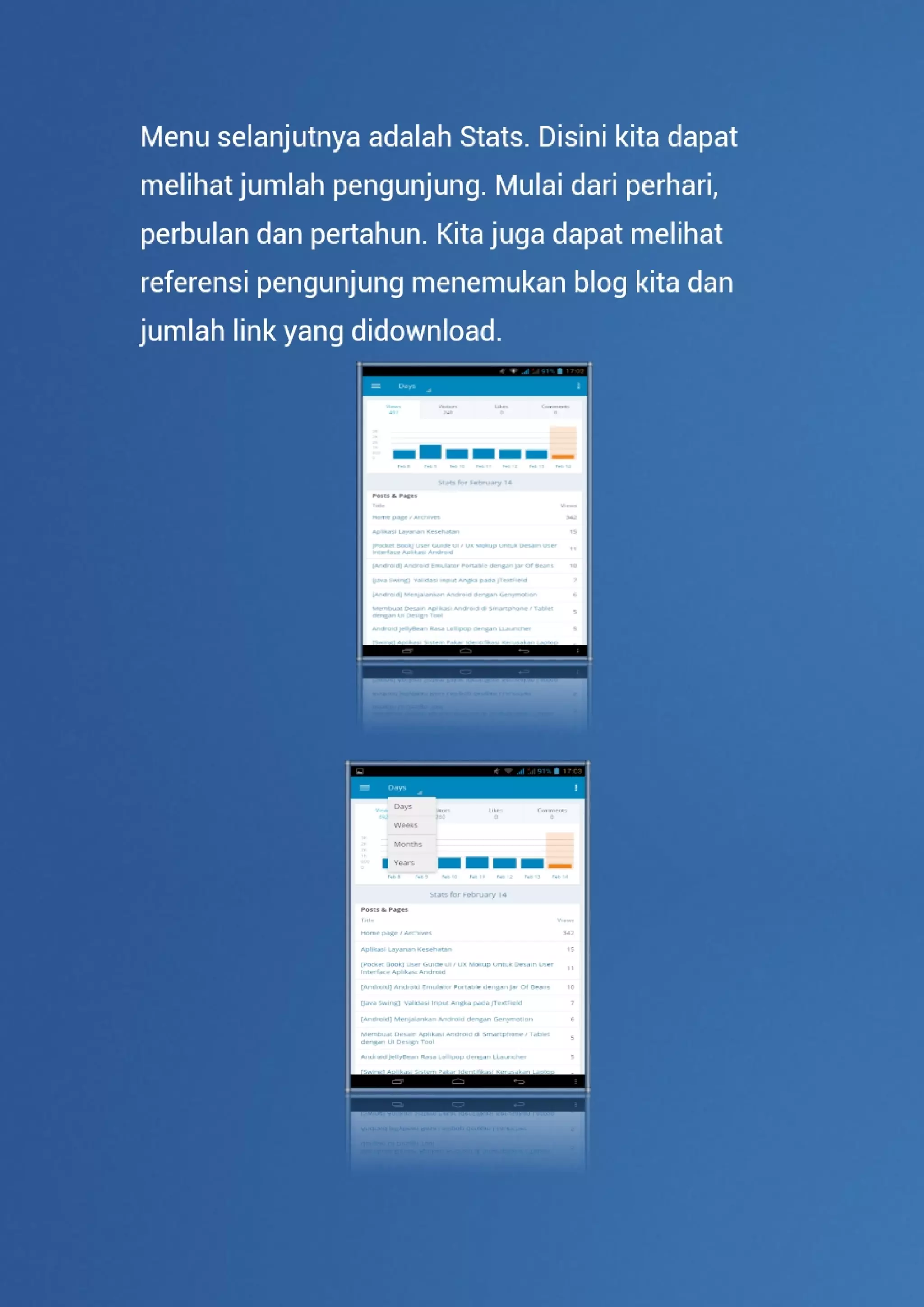 User guide wordpress edisi android