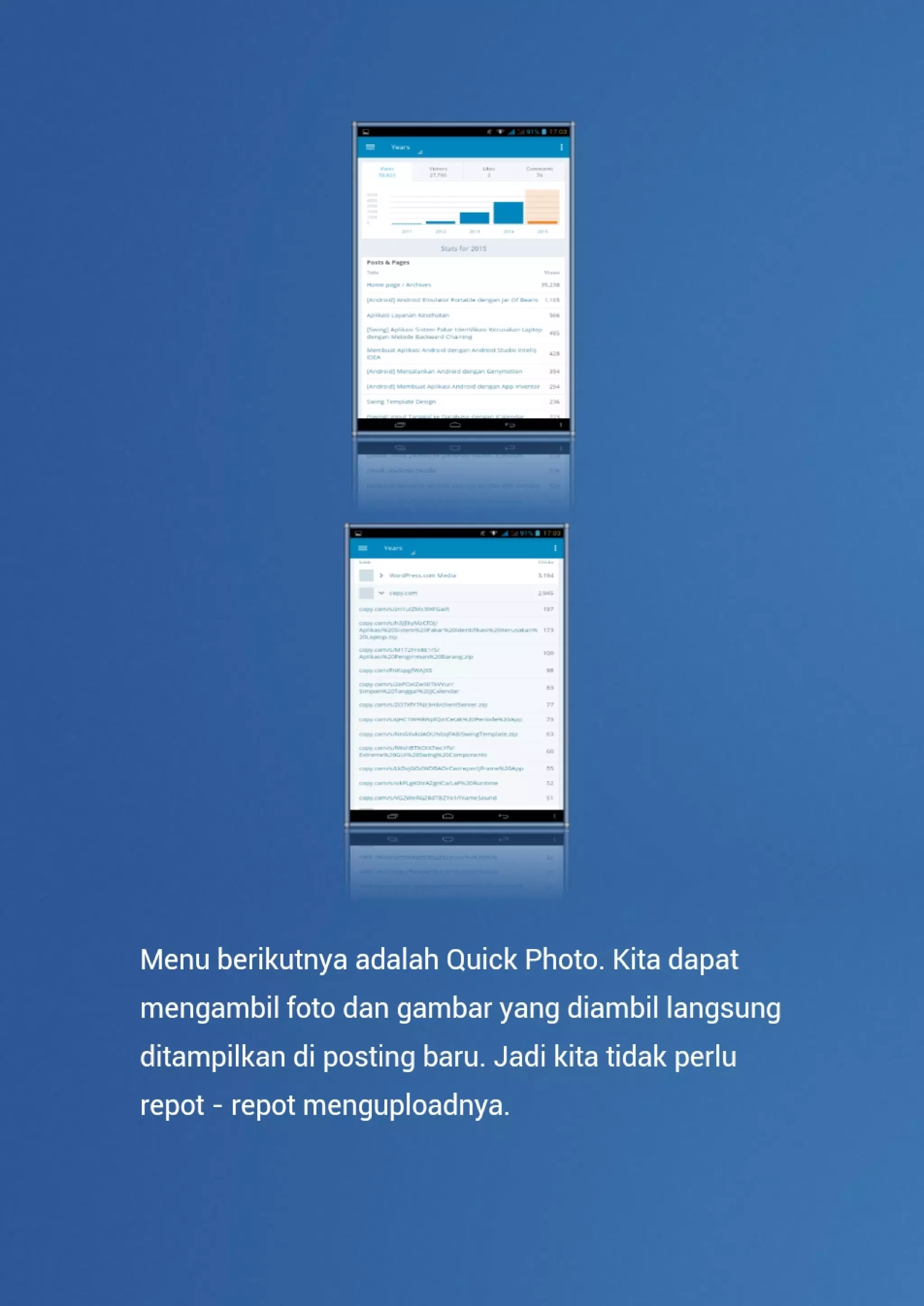 User guide wordpress edisi android