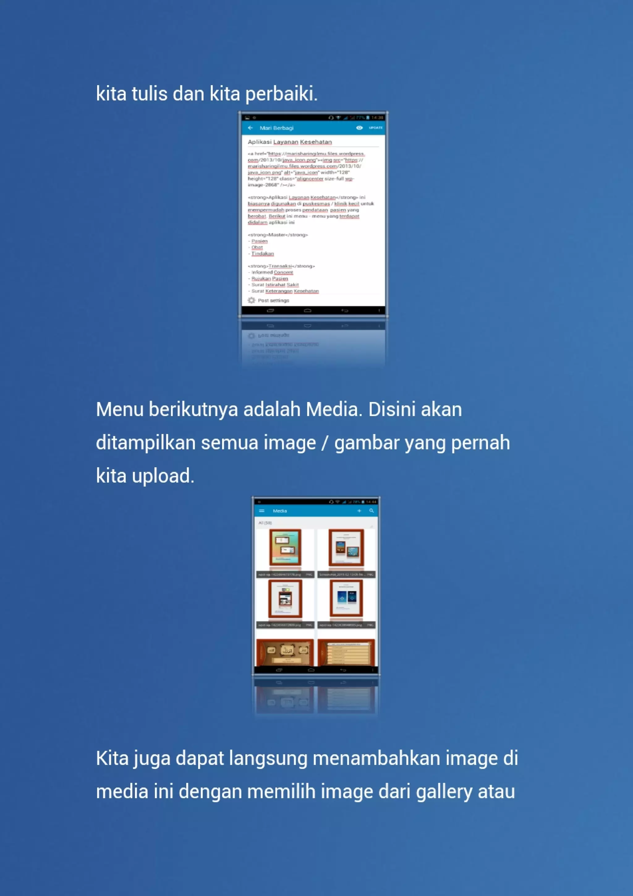 User guide wordpress edisi android