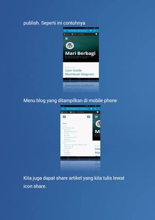User guide wordpress edisi android